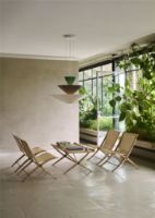 Billede af &Tradition Gio LN14 Luca Nichetto Ø: 60 cm - Signal Green & Deep Blue & Ecru White