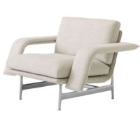 Billede af &Tradition Meantime Lounge Chair AV29 SH: 41 cm - Metal/Ecriture 0210