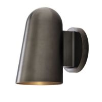 Billede af &Tradition Solid SC105 Væglampe H: 15 cm - Bronzed Brass