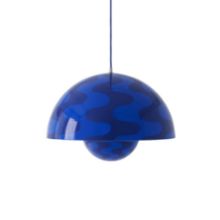 Billede af &Tradition Big Flowerpot VP2 Pendel Ø: 50 cm - Cobalt Blue & Twilight Blue