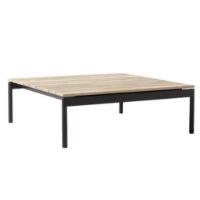 Billede af &Tradition Ville AV50 Outdoor Sofabord 90x90 cm - Warm Black/Teak 