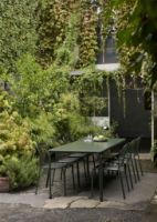 Billede af &Tradition Thorvald SC99 Dining Table L: 220 cm - Bronze Green 