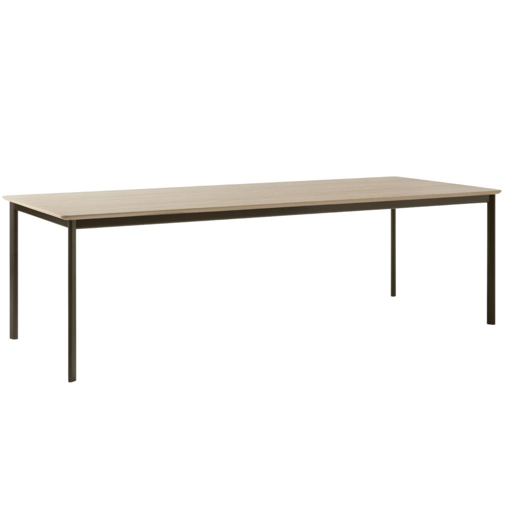 Billede af &Tradition Drip HW117 Dining Table L: 253 cm - Oak & Black Base 
