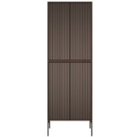 Billede af Vipp Chimney Hero 4 Cabinet H: 180,5 cm - Dark Oak/Marble