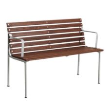 Billede af HAY Traverse Dining Bench W. Arm B: 114 cm - Oiled Solid Ash 