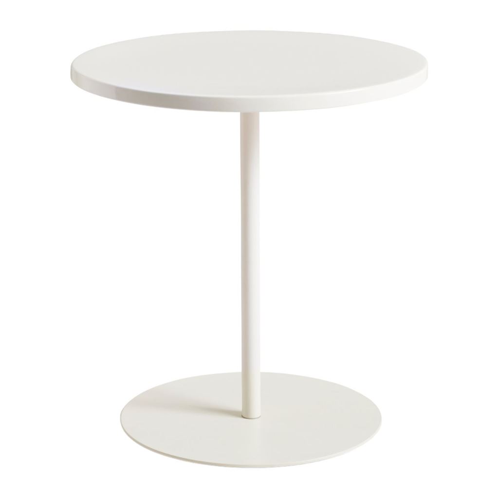 Billede af HAY Pyro Coffee Table Ø: 45 cm - Eggshell Ceramic Tabletop