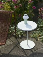 Billede af HAY Pyro Coffee Table Ø: 45 cm - Eggshell Ceramic Tabletop