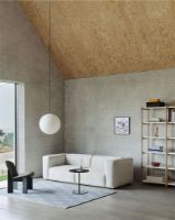 Billede af HAY Pyro Coffee Table Ø: 45 cm - Black Ceramic Tabletop