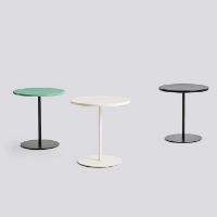 Billede af HAY Pyro Coffee Table Ø: 45 cm - Soft Jade Ceramic Tabletop