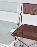 Billede af HAY X-Line Chair SH: 46 cm - Iron Red Powder Coated Steel