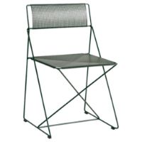 Billede af HAY X-Line Chair SH: 46 cm - Autumn Green Powder Coated Steel