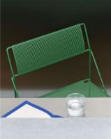 Billede af HAY X-Line Chair SH: 46 cm - Leek Green Powder Coated Steel