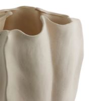 Billede af Nordal Isabela Vase H: 19 cm - Creme 