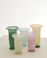 Billede af HAY Empire Vase H: 21 cm - Lime Yellow