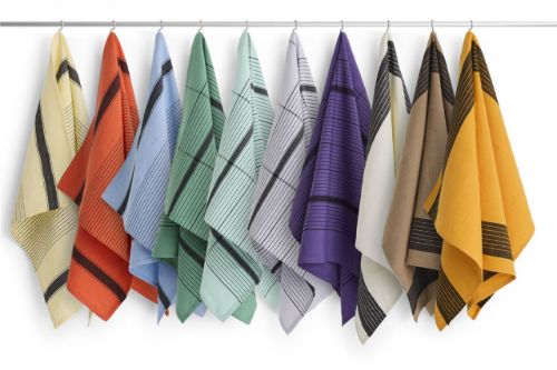 HAY Linear Tea Towel 80x52 cm - Lavender