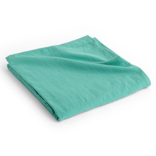 HAY Linen Bedspread 240x260 cm - Emerald Green
