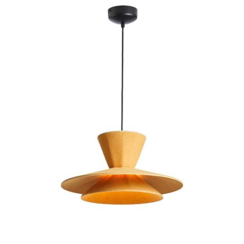 LOOM Design Morphic Pendel Ø: 49,6 cm - Jordgul