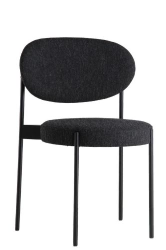 Verpan Series 430 Chair SH: 47 cm - Hallingdal 674/Black