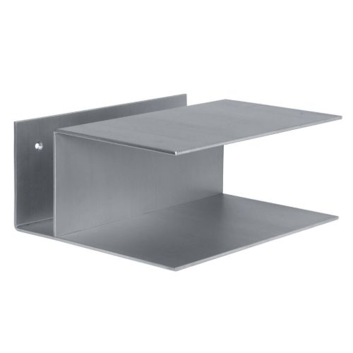 Ferm Living Lager Bedside Table B: 35 cm - Aluminium