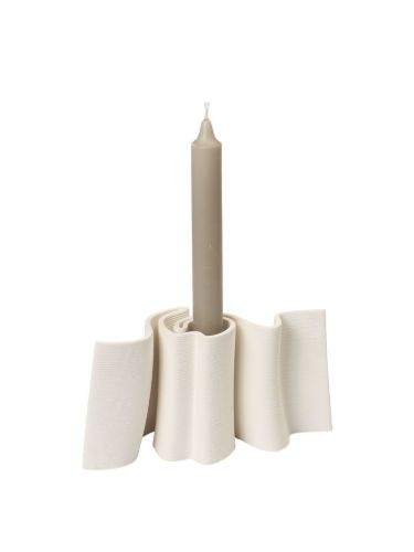 Ferm Living Dedali Candle Holder Ø: 34,5 cm - Off-White