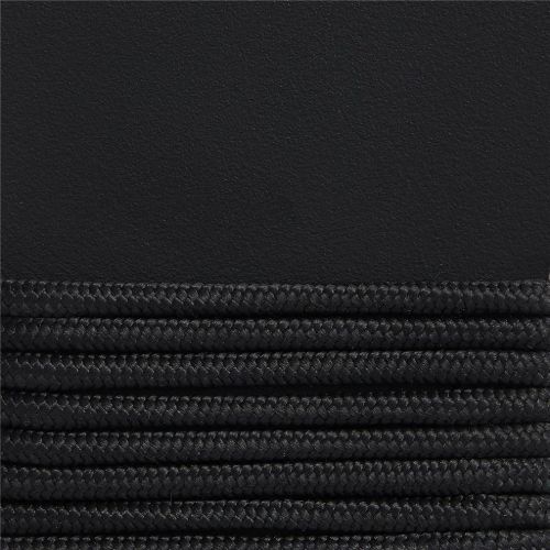 HAY Palissade Cord Lounge Chair Low H: 70 cm - Anthracite