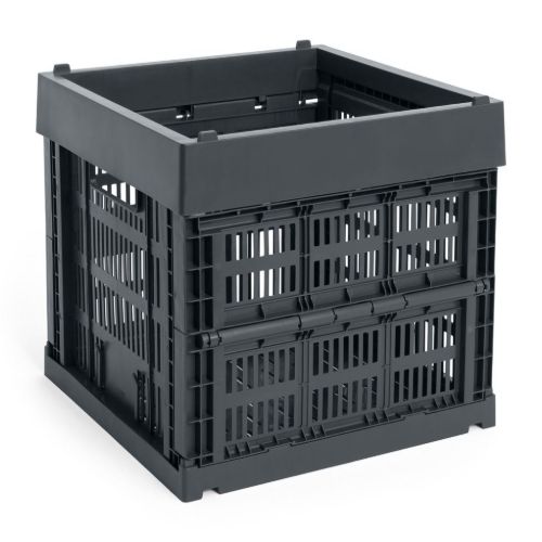 HAY Colour Crate Cube 29,5x29,5 cm - Charcoal