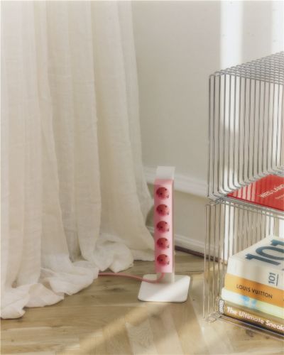 Pedestal Power Beam L: 2 m - Bubble Gum