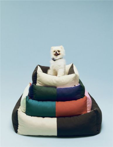 HAY Dogs Bed Large 30x75x96 cm - Black/White 