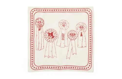 HAY Dogs Scarf 55x55 cm - Off-White 