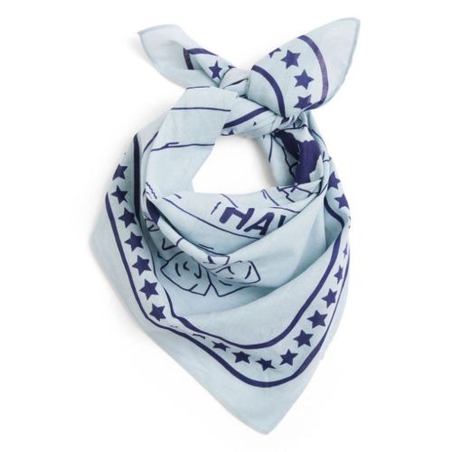 HAY Dogs Scarf 55x55 cm - Light Blue