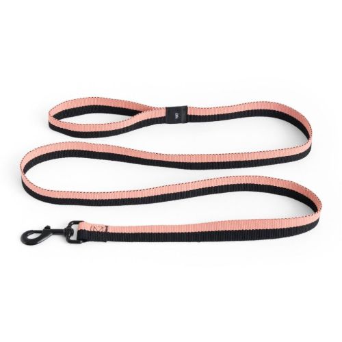 HAY Dogs Leash Flat L: 160 cm  M/L - Pink/Black