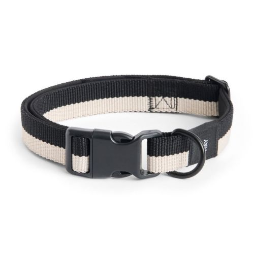 HAY Dogs Collar Flat M/L: 65 cm - Black/White