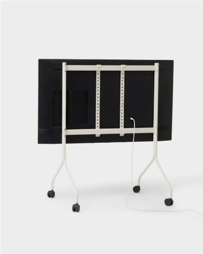 Pedestal Pipe Moon Rollin' TV Stativ 107x78 cm - Pearl