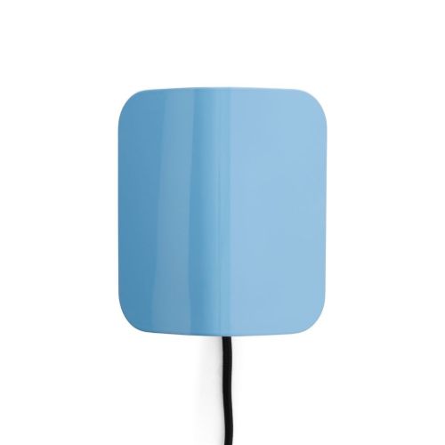 HAY Apex Væglampe H: 16 cm - Stål/Pastel Blue 