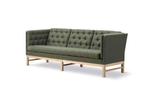 Fredericia Furniture EJ315 3 Pers. Sofa L: 210 cm - Luce 022 Agrarian/Oak Light Oil