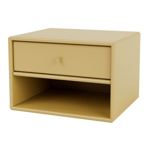 Montana Selection Dash Sengebord med ophængsbeslag 35,4x24x30 cm - 157 Cumin