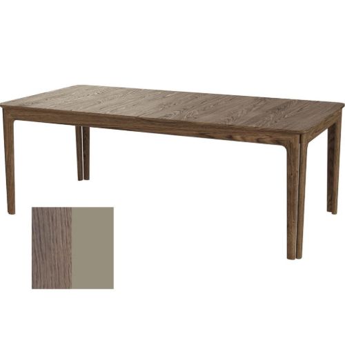 Skovby SM27EJI Spisebord inkl. 3 Tillægsplader 101x358 cm - Mokka Eg/Muskat Nanolaminat