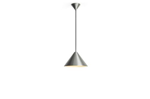 HAY Compass Pendant 260 Ø: 26 cm - Brushed Aluminium