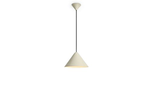 HAY Compass Pendant 260 Ø: 26 cm - Aluminium/Oyster White 