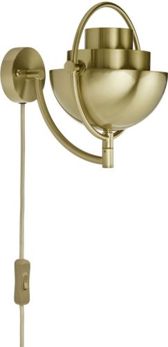 GUBI Multi-Lite Wall Lamp Ø: 15 cm - Brass Shiny