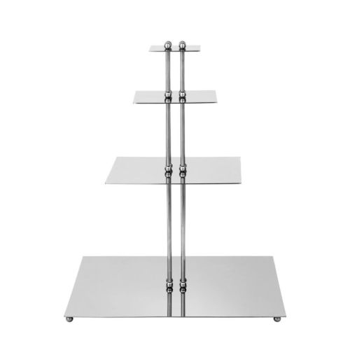 Ferm Living Orbelle Etagere H: 36 cm - Poleret Rustfrit Stål
