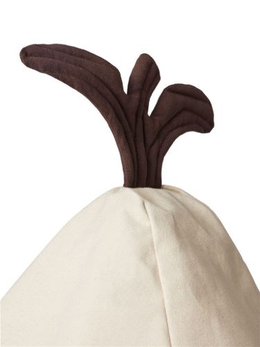 Ferm Living Pear Bean Bag H: 85 cm - Økologisk Bomuld/Natural