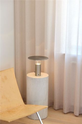 Piet Hein Tempel 280 Bordlampe H: 24,5 cm - Aluminium/Stål
