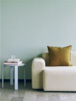 Billede af HAY Linen Cushion 50x50 cm - Olive 
