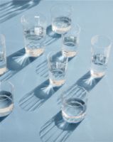 Billede af HAY Angle Glass Tall H: 13 cm - Clear