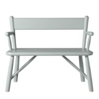 Billede af FDB Møbler P11 Børnebænk L: 70 - Blue Grey
