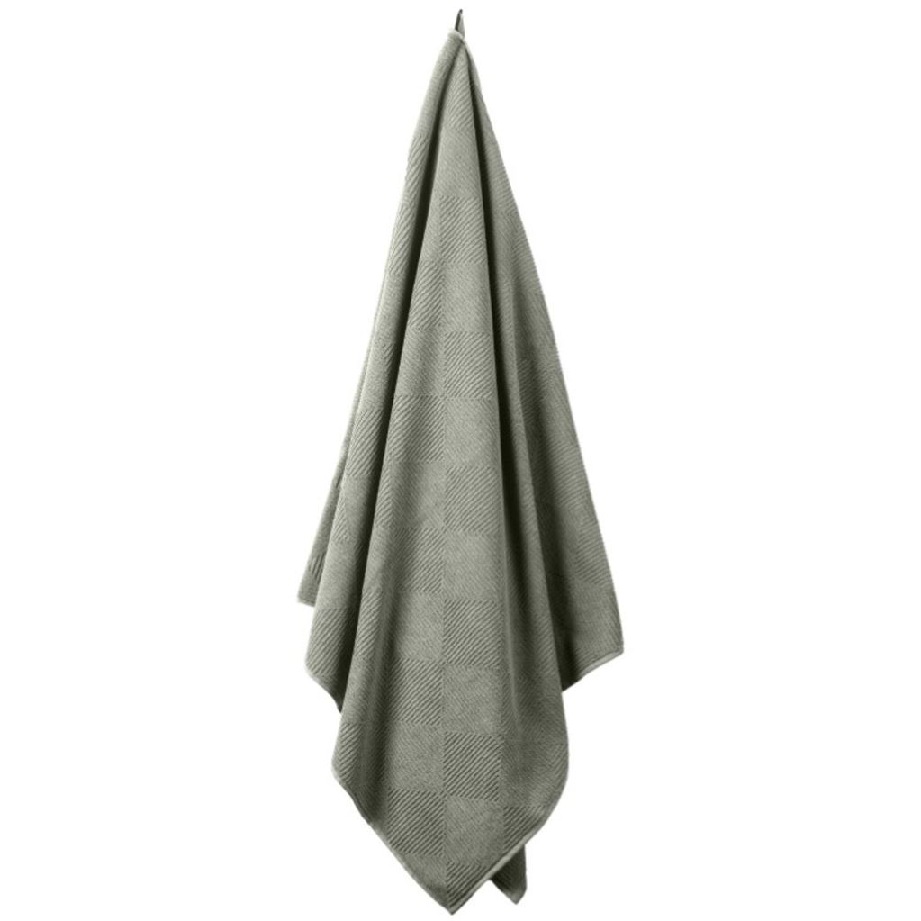 Billede af FDB Møbler R33 Kirkeby Håndklæde 2 stk. 50x90 cm - Sea Spray 
