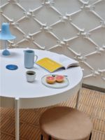 Billede af Verpan Pantop Ø23 Bordlampe H: 38cm - Light Blue/Glossy Airy Blue