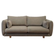 Billede af Cane-line Bloom 2-pers. Sofa m. Teak Ben B: 205 cm - Taupe