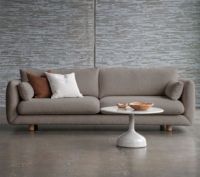 Billede af Cane-line Bloom 3-pers. Sofa m. Teak Ben B: 250 cm - Taupe